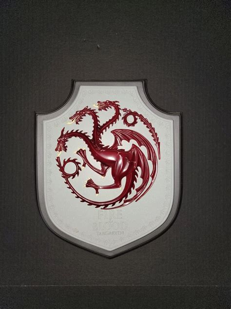 Targaryen House Crest WALL PLAQUE 